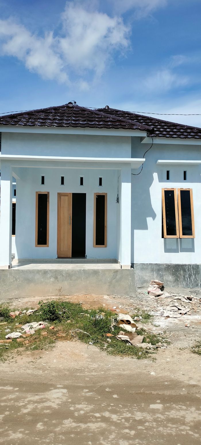 foto tampak rumah tipe 36 perumahan SURYA PAGI 4