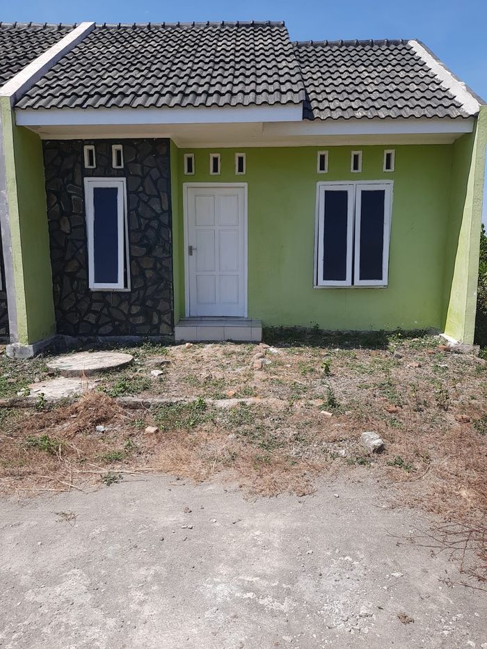 foto tampak rumah tipe 30 perumahan BUKIT BINTANG