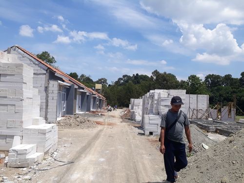 foto posisi tengah perumahan Green Pesona Abadi 2