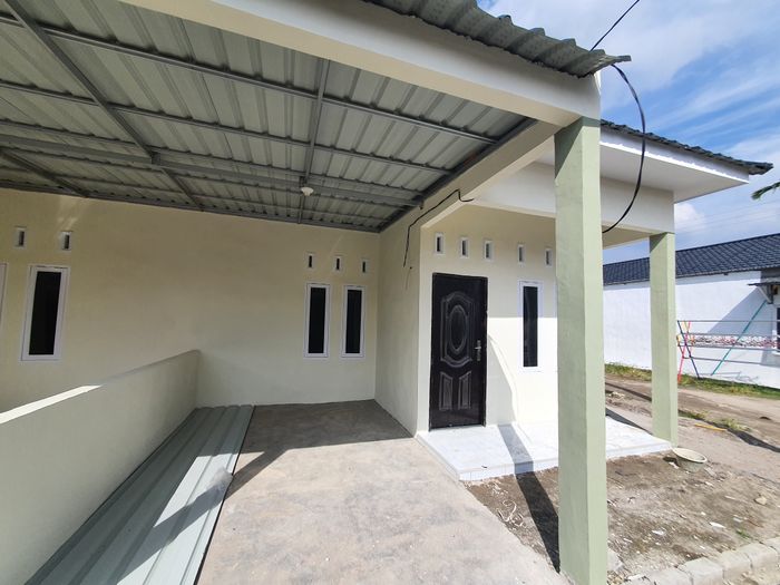 foto tampak rumah tipe 36/74 perumahan Perdana Residence 2 (Tahap 2)