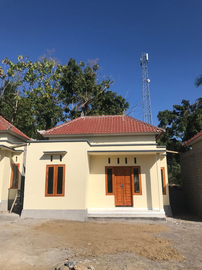 foto tampak rumah tipe 32 / 76 perumahan Tembok Permai Residence