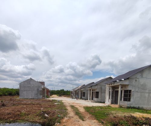 foto gerbang perumahan PERUMAHAN DERMAGA RESIDENCE