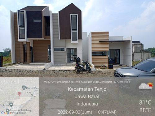 foto contoh rumah perumahan IKON TENJO