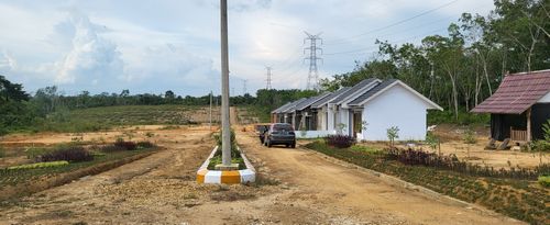 foto gerbang perumahan SAWARNA RESIDENCE