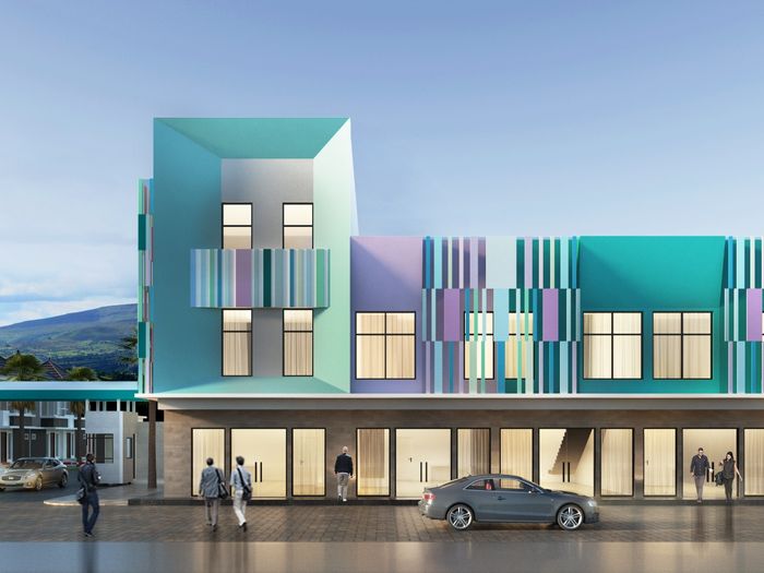 foto tampak rumah tipe RK perumahan Sentraland Residence 2
