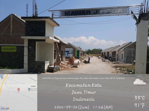 foto gerbang perumahan MAWAR JINGGA