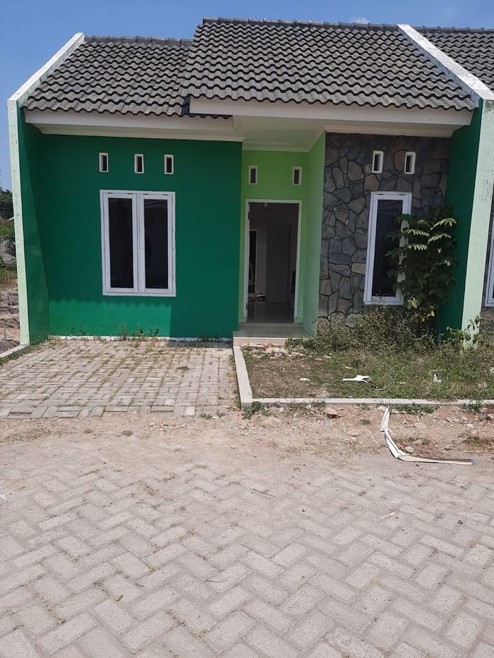 foto tampak rumah tipe 30 perumahan MAWAR JINGGA