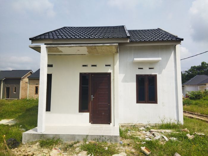 foto tampak rumah tipe 36 perumahan PERUMAHAN ANAK RANTAU RESIDENCE III