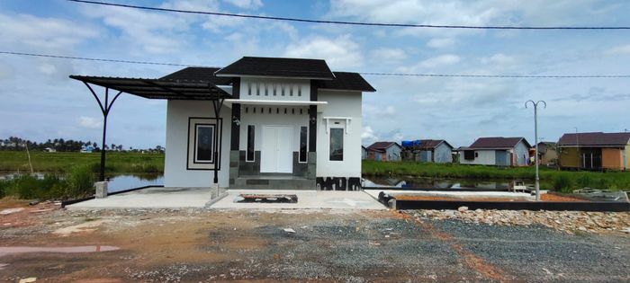 foto tampak rumah tipe 36+ perumahan GRIYA RAYSAN IV