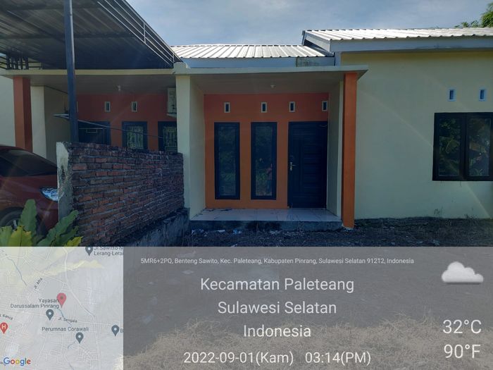 foto tampak rumah tipe 36/72 perumahan GRIYA LERANG LERANG 2
