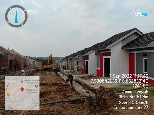 foto posisi tengah perumahan GAMERSI RESIDENCE 3