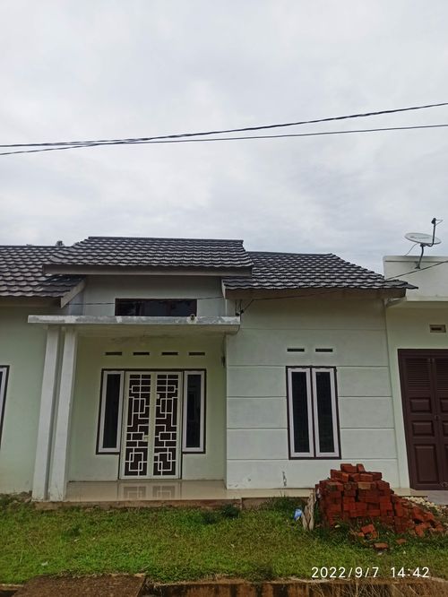 foto contoh rumah perumahan Golden Regency 2