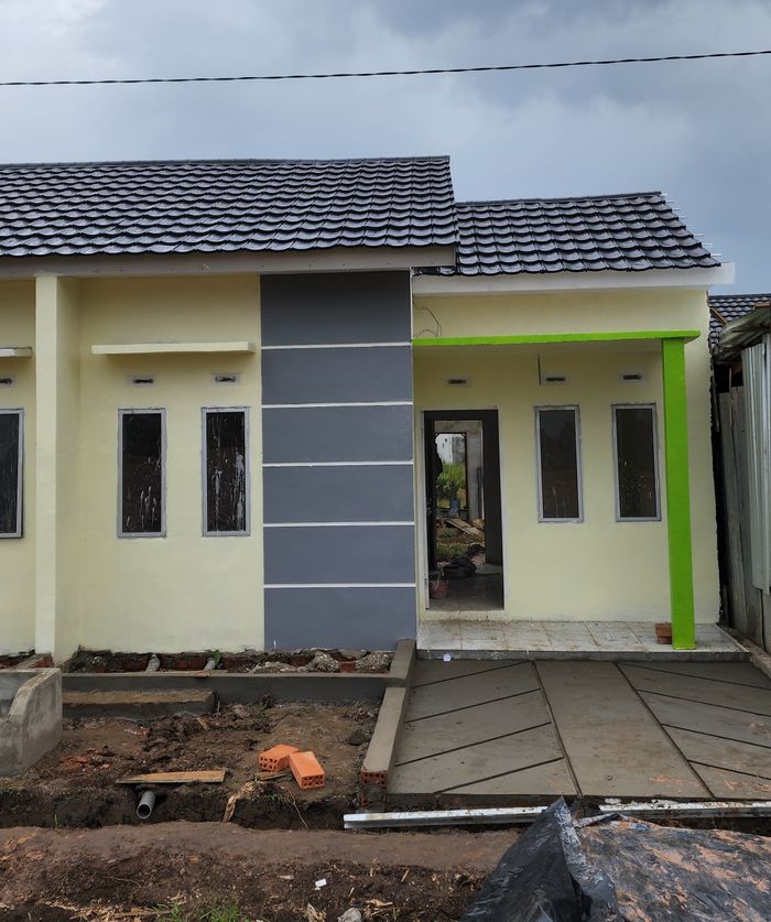 foto tampak rumah tipe RSh perumahan LILYA RESIDENCE