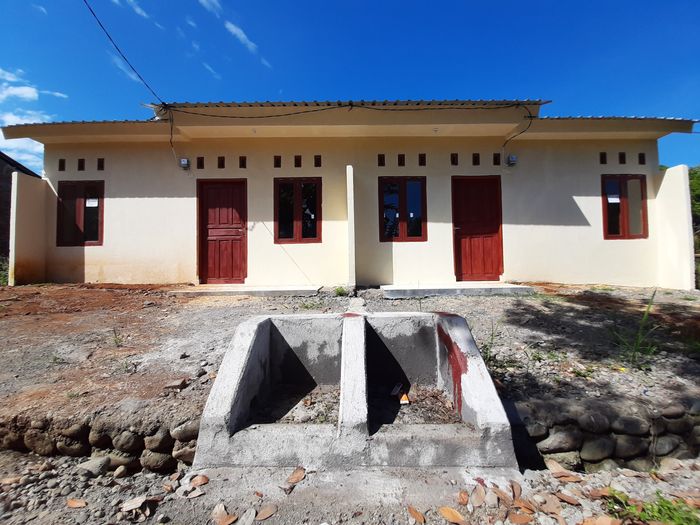 foto tampak rumah tipe 36/72 perumahan GRIYA CAHAYA MASANNANG GOWA 2 +