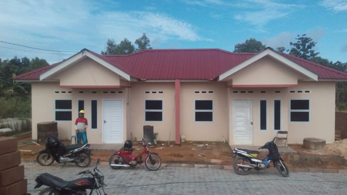 foto tampak rumah tipe 36 perumahan Perumahan Villa Garuda Mas