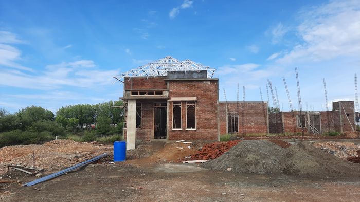 foto tampak rumah tipe 36 perumahan Pondok indah 4
