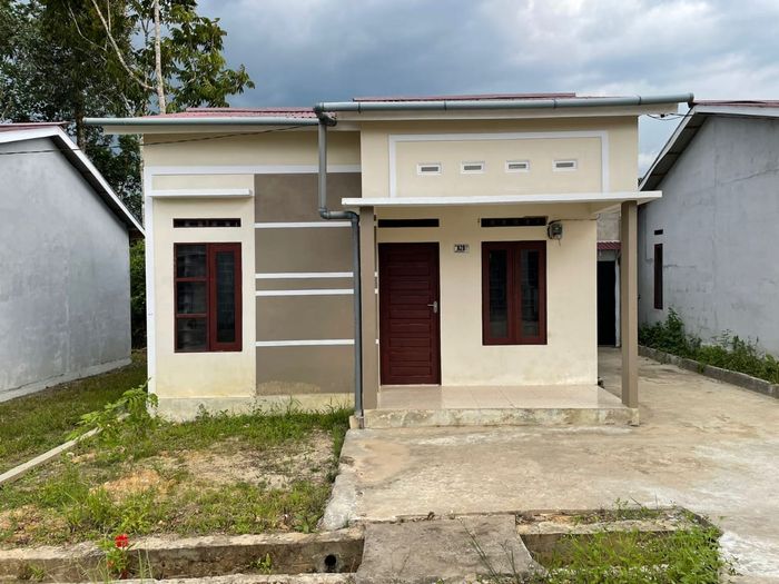 foto tampak rumah tipe 36 perumahan DAMAI RESIDENCE 8
