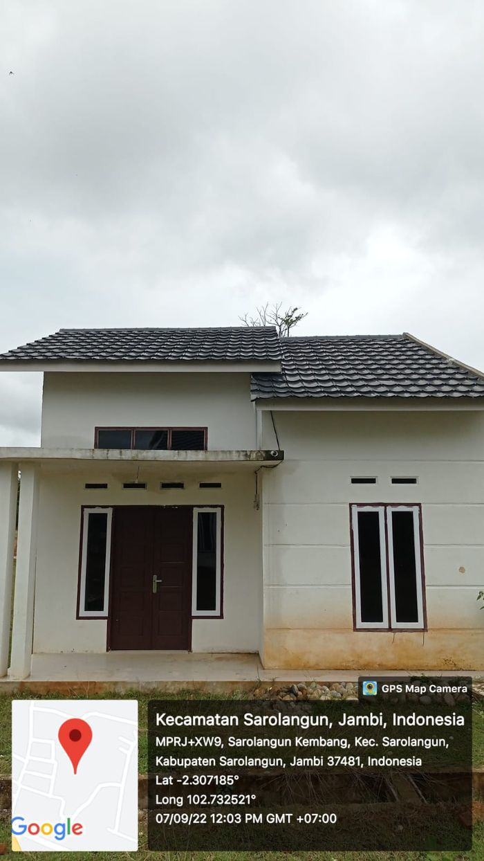 foto tampak rumah tipe Subsidi perumahan Golden Regency 2