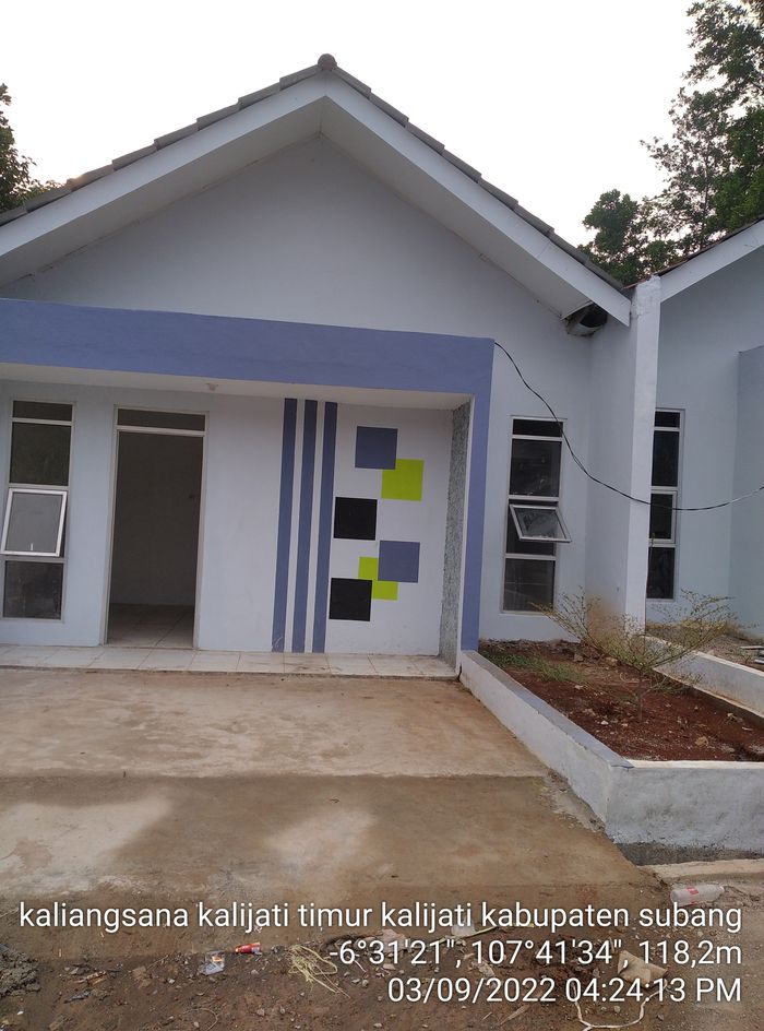 foto tampak rumah tipe 36/60 perumahan KIRANA REGENCY KALIJATI