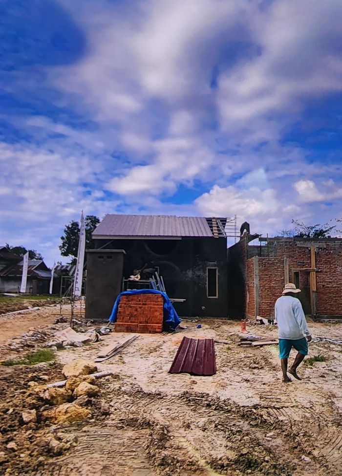 foto denah rumah tipe 36 perumahan RAPID ASRI RANOMEETO