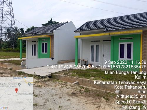 foto posisi tengah perumahan Griya Berkah Kulim