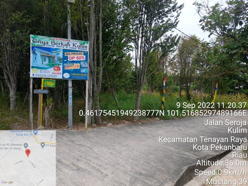 foto gerbang perumahan Griya Berkah Kulim