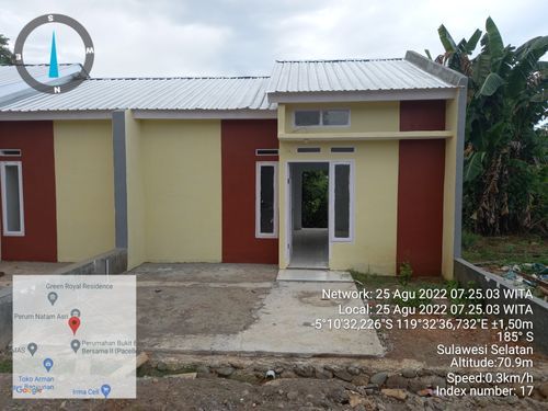 foto contoh rumah perumahan Aditya Pratama Regency