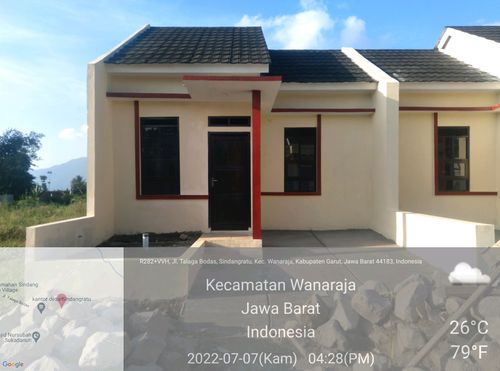 foto posisi tengah perumahan Dinamika Lestari Residence