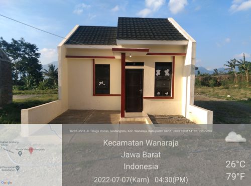 foto contoh rumah perumahan Dinamika Lestari Residence