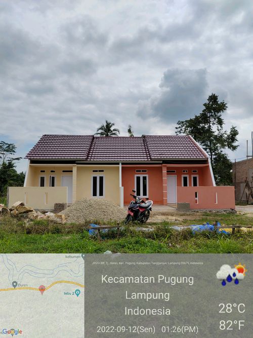 foto contoh rumah perumahan Nusantara Garden