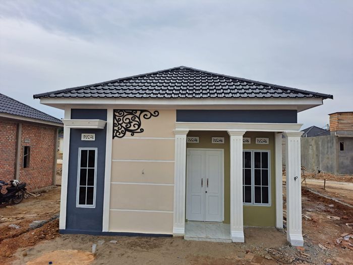 foto tampak rumah tipe 36 perumahan ASADEL RESIDENCE TAHAP IV