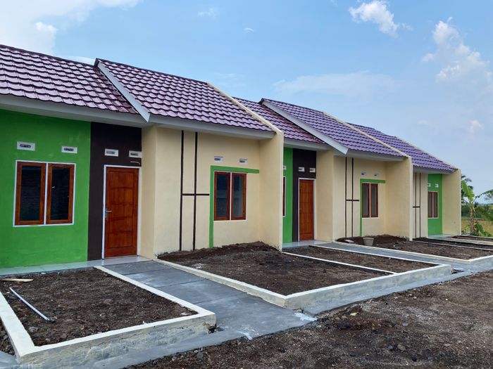 foto tampak rumah tipe HORTENSIA perumahan Perumahan Lembah Permata Tahap 2