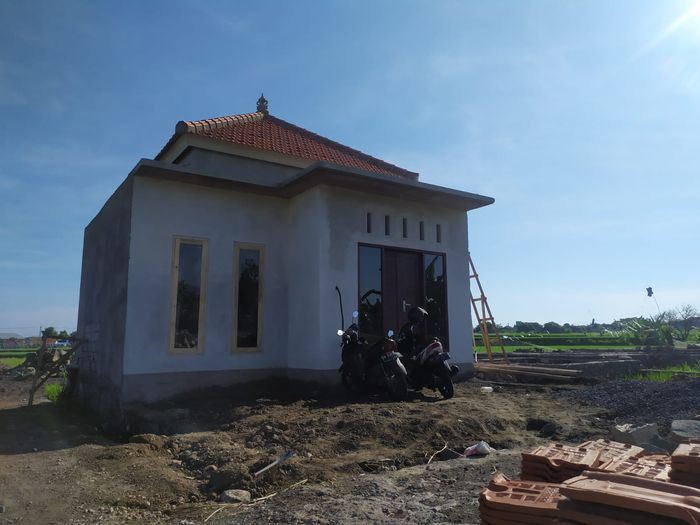 foto tampak rumah tipe 33 perumahan PERUMAHAN PERMAI LESTARI BANYUNING