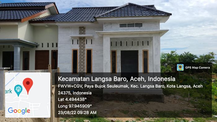 foto tampak rumah tipe 36/105 perumahan ADAM FAIZ RESIDENT