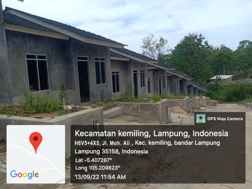 foto posisi tengah perumahan BAITI JANATI