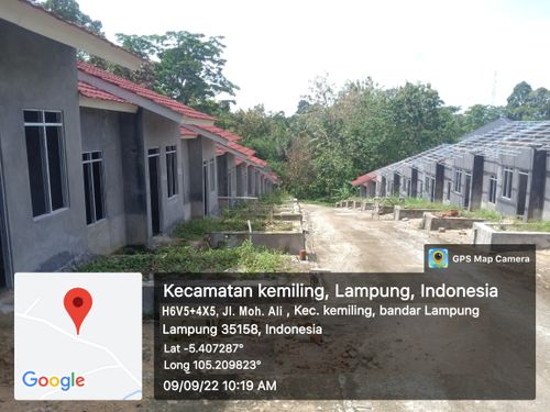 foto contoh rumah perumahan BAITI JANATI