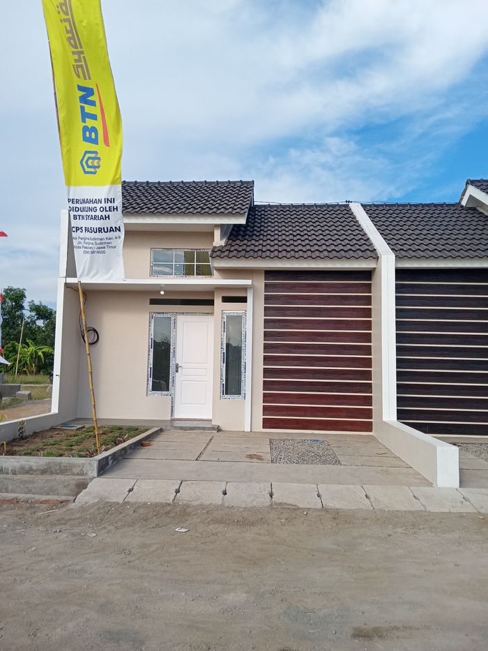 foto tampak rumah tipe 30/63 perumahan GRAHA PESONA 2
