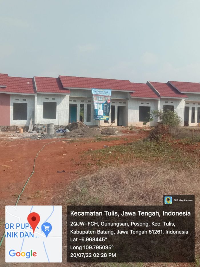 foto tampak rumah tipe Rumah perumahan gunung sari indah
