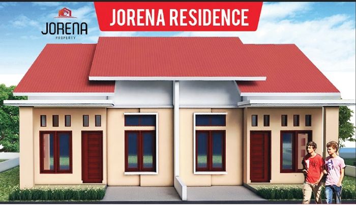 foto tampak rumah tipe 36 perumahan JORENA RESIDANCE 1