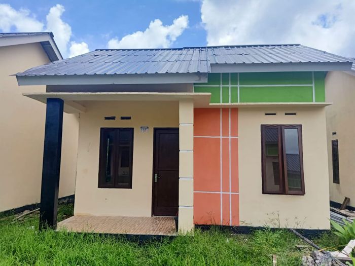 foto tampak rumah tipe 36 perumahan ANUGRAH REGENCY 2