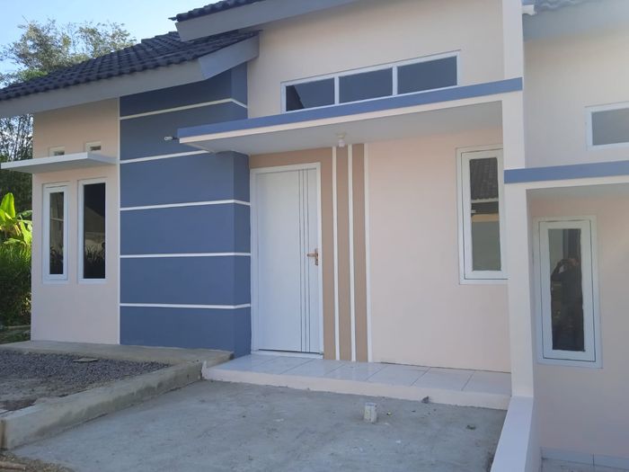foto tampak rumah tipe 30/74 perumahan perumahan villa krincing permai