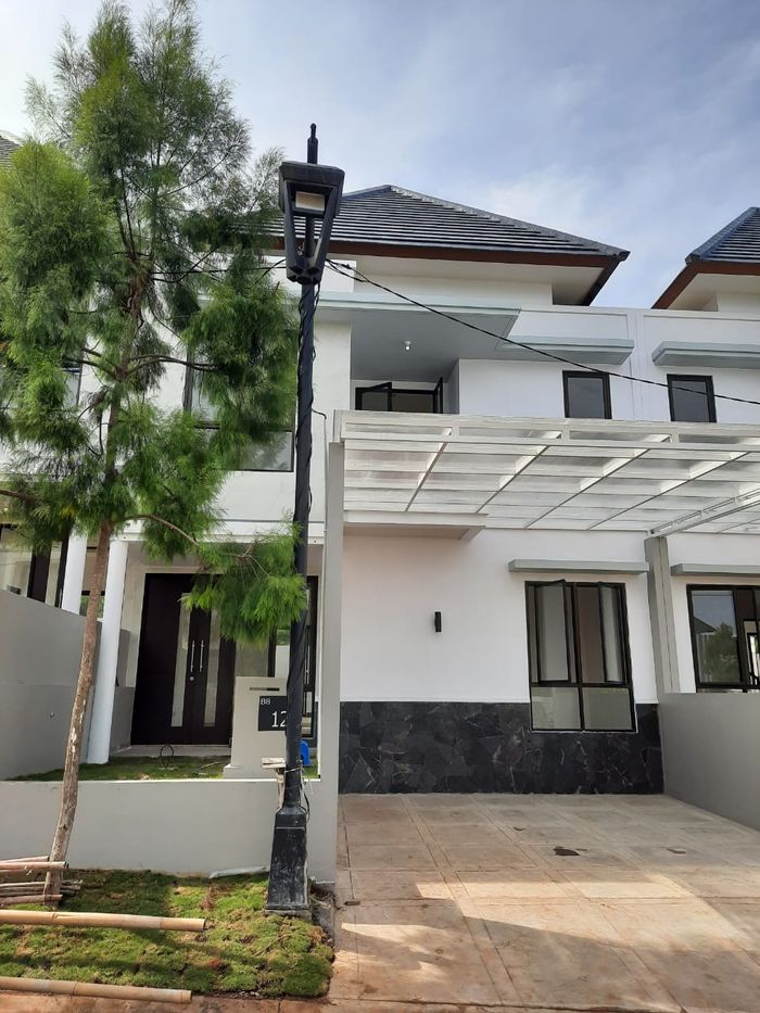 foto tampak rumah tipe Kalinda B8-12 perumahan Kedaton Park Tahap 1