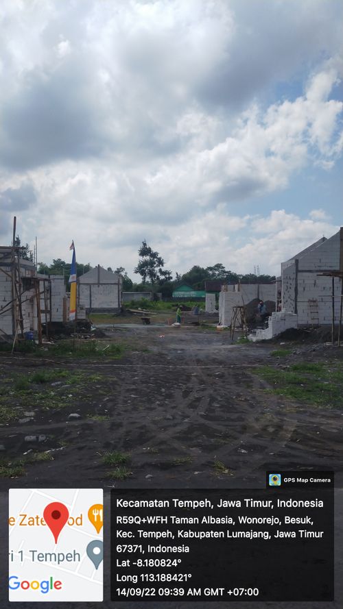 foto posisi tengah perumahan Graha Shofa