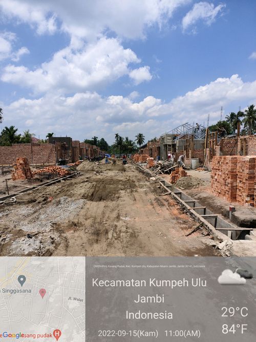 foto posisi tengah perumahan CITRA ASRI PUDAK 3