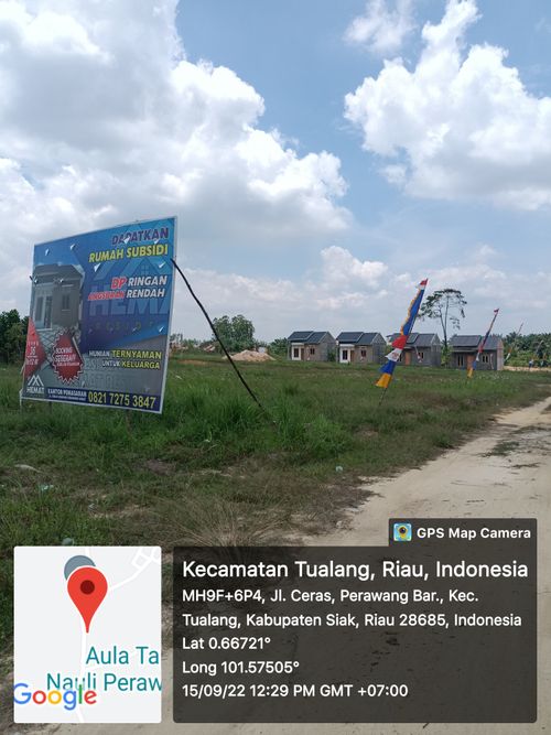 foto gerbang perumahan Hemat Residence