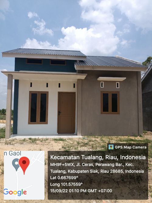 foto contoh rumah perumahan Hemat Residence