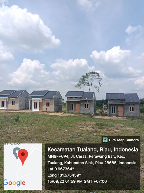 foto posisi tengah perumahan Hemat Residence
