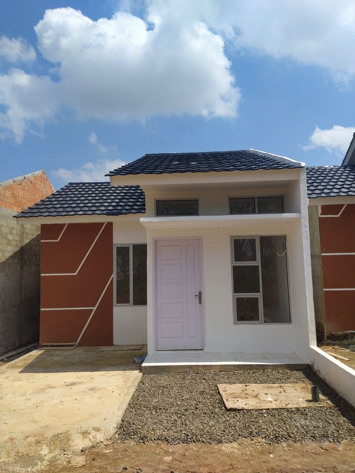 foto tampak rumah tipe 36 perumahan AROSA PARK