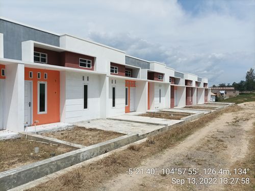 foto posisi tengah perumahan Mars Residence 2