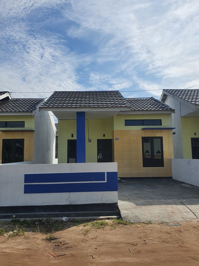 foto tampak rumah tipe 36 perumahan ARSY GRIYA PESONA